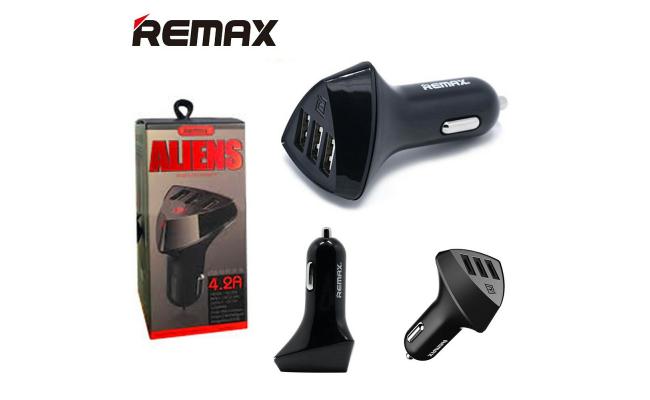 Remax Aliens Car Charger 4.2A